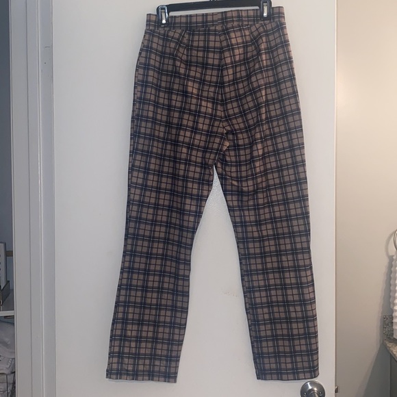 Sanctuary cropped plaid pant - Picture 4 of 4